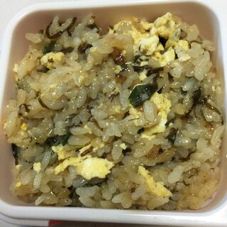 味付けもずくで混ぜ御飯